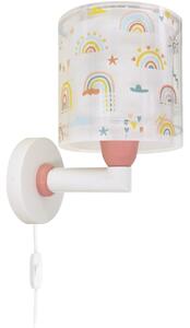 Dalber 41199 - Dětská nástěnná lampa RAINBOW 1xE27/15W/230V pestrobarevná
