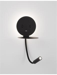 Nova Luce Bodové LED svítidlo ECLIP, nastavitelné, USB nabíjení, 3000K Barva: Bílá