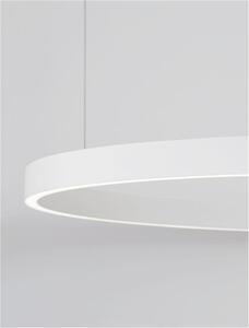 Nova Luce Závěsné LED svítidlo ELOWEN, 100W 3000K stmívatelné Barva: Stříbrná