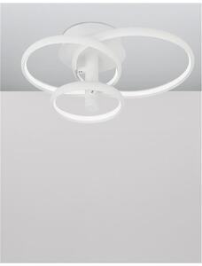 Nova Luce Stropní LED svítidlo EMIL, 30W 3000K stmívatelné Barva: Bílá