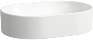 Laufen Savoy umyvadlo 55x38 cm oválné na pult bílá H8129440001091