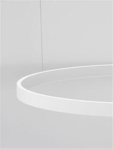 Nova Luce Závěsné LED svítidlo ELOWEN, 100W 3000K stmívatelné Barva: Stříbrná