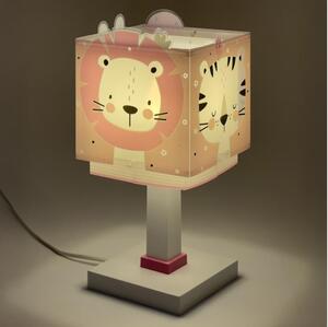 Dalber 63111NS - LED Dětská lampička BABY JUNGLE 1xG4/4W/230V růžová