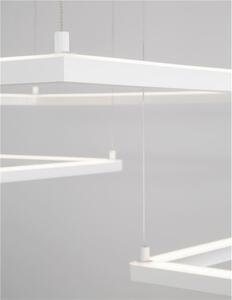 Nova Luce Závěsné LED svítidlo ETERNA, 50W 3000K stmívatelné Barva: Bílá