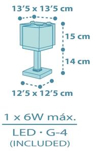 Dalber 63451 - LED Dětská lampička BABY DINOS 1xG4/4W/230V pestrobarevná
