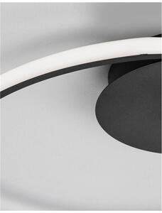 Nova Luce Stropní LED svítidlo FULINE, 32W, 3000K stmívatelné Barva: Černá