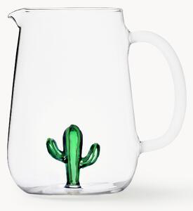 Ručně vyrobená karafa z borosilikátového skla Cactus