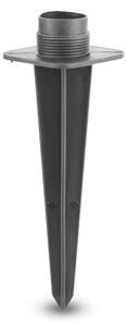 Brilagi - Venkovní lampa se 2 zásuvkami SCHUKO 1xE14/15W/230V IP44 černá