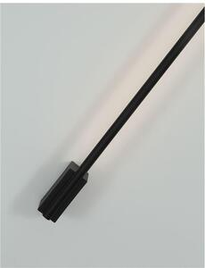 Nova Luce Nástěnné LED svítidlo GROPIUS černý hliník 20W 3000K