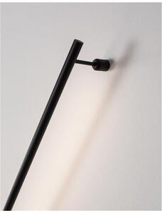 Nova Luce Nástěnné LED svítidlo GROPIUS černý hliník 10W 3000K