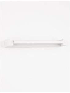 Nova Luce Nástěnné LED svítidlo LINE bílá hliník a akryl 12W 3000K