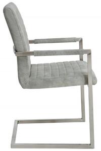 Židle IMPERIAL kamenná šedá mikrovlákno Nábytek | Jídelní prostory | Jídelní židle | Všechny jídelní židle