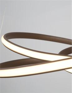 Nova Luce Závěsné LED svítidlo MENTON, 43W 3000K stmívatelné Barva: Bílá