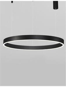 Nova Luce Závěsné LED svítidlo MOTIF, ø 80cm, 48W 3000K stmívatelné Barva: Bílá