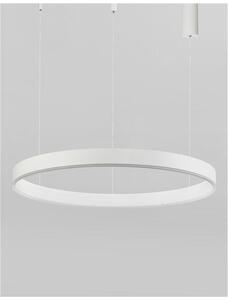 Nova Luce Závěsné LED svítidlo MOTIF, ø 100cm, 55W 3000K stmívatelné Barva: Bílá