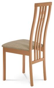 Jídelní židle AMANDA buk/béžová