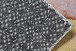 Makro Abra Kusový koberec pratelný TOSCANA 8001 Geometrický Moderní Kosočtverce pogumovaný vícebarevný Rozměr: 160x230 cm