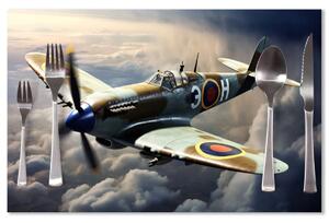 Sablio Prostírání Stíhačka Spitfire: 40x30cm