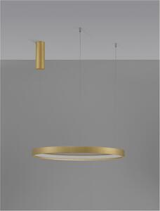 Nova Luce Závěsné LED svítidlo PERRINE, 42W 3000K stmívatelné Barva: Zlatá