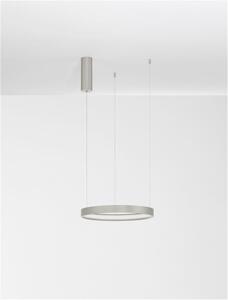 Nova Luce Závěsné LED svítidlo PERRINE, 30W 3000K stmívatelné Barva: Stříbrná