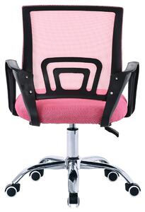 Kancelářská židle MICHEL růžová