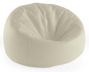 Sablio Sedací vak Cocoon Bílá slonová kost - 75 x 45 x 35 cm