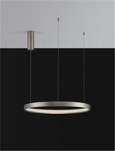 Nova Luce Závěsné LED svítidlo PERRINE, 42W 3000K stmívatelné Barva: Stříbrná