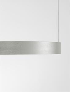Nova Luce Závěsné LED svítidlo PERRINE, 30W 3000K stmívatelné Barva: Stříbrná