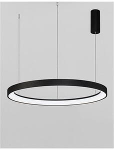 Nova Luce Závěsné LED svítidlo PERTINO, 60W 3000K stmívatelné Barva: Černá