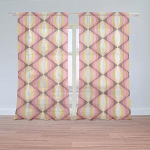 Sablio Záclony Kaleidoskop vzpomínek: 2ks 150x250cm
