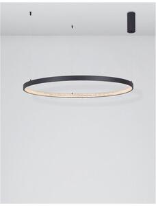 Nova Luce Závěsné LED svítidlo PRESTON, 60W 3000K stmívatelné Barva: Černá