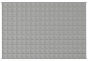 Zátěžová deka šedá 120 x 180 cm 5 kg textil