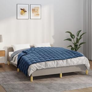 Zátěžová deka modrá 122 x 183 cm 5 kg textil 3154847