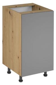 Kuchyňská skříňka LANGEN D45-P/L Dub artisan/béžová