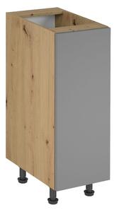 Kuchyňská skříňka LANGEN D30-P/L Dub artisan/béžová