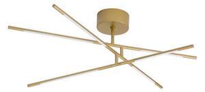 Nova Luce Stropní LED svítidlo RACCIO, 30W 3000K stmívatelné Barva: Zlatá