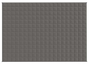 Zátěžová deka šedá 137 x 200 cm 6 kg textil