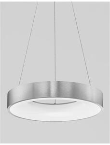 Nova Luce Závěsné LED svítidlo RANDO THIN, 30W 3000K stmívatelné Barva: Stříbrná