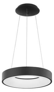 Nova Luce Závěsné LED svítidlo RANDO THIN, 30W 3000K stmívatelné Barva: Černá