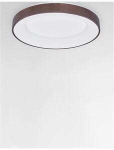 Nova Luce Stropní LED svítidlo RANDO THIN, 50W, stmívatelné Barva: Hnědá, Teplota světla: 3000K