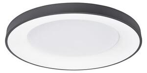 Nova Luce Stropní LED svítidlo RANDO THIN, 50W, stmívatelné Barva: Černá, Teplota světla: 3000K
