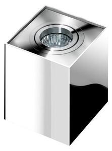 AZZ AZ0873 Stropní bodové přisazené svítidlo Azzardo Eloy 1 chrome AZ0873 GU10 1x50W IP20 9,5cm hranaté chromové - AZZARDO