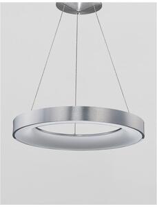 Nova Luce Závěsné LED svítidlo RANDO THIN, 50W, stmívatelné Barva: Černá, Teplota světla: 3000K