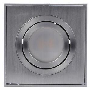 AZZ AZ0991 Stropní bodové přisazené svítidlo Azzardo Eloy 1 aluminium AZ0991 GU10 1x50W IP20 9,5cm hranaté hliníkové - AZZARDO
