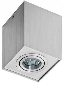 AZZ AZ0991 Stropní bodové přisazené svítidlo Azzardo Eloy 1 aluminium AZ0991 GU10 1x50W IP20 9,5cm hranaté hliníkové - AZZARDO