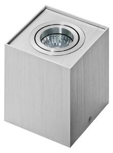 AZZ AZ0991 Stropní bodové přisazené svítidlo Azzardo Eloy 1 aluminium AZ0991 GU10 1x50W IP20 9,5cm hranaté hliníkové - AZZARDO