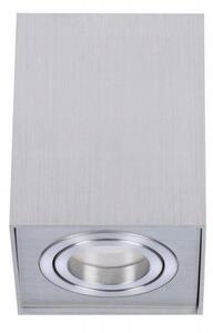 AZZ AZ0991 Stropní bodové přisazené svítidlo Azzardo Eloy 1 aluminium AZ0991 GU10 1x50W IP20 9,5cm hranaté hliníkové - AZZARDO