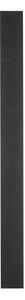 Nova Luce Nástěnné LED svítidlo SELINE, 36W 3000K IP44 Barva: Černá