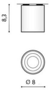 AZZ AZ1711 Mini Bross (white) - AZZARDO