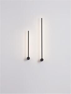 Nova Luce Nástěnné LED svítidlo SYNTHESI, 25W 3000K Barva: Černá